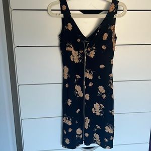 Reformation zip dress